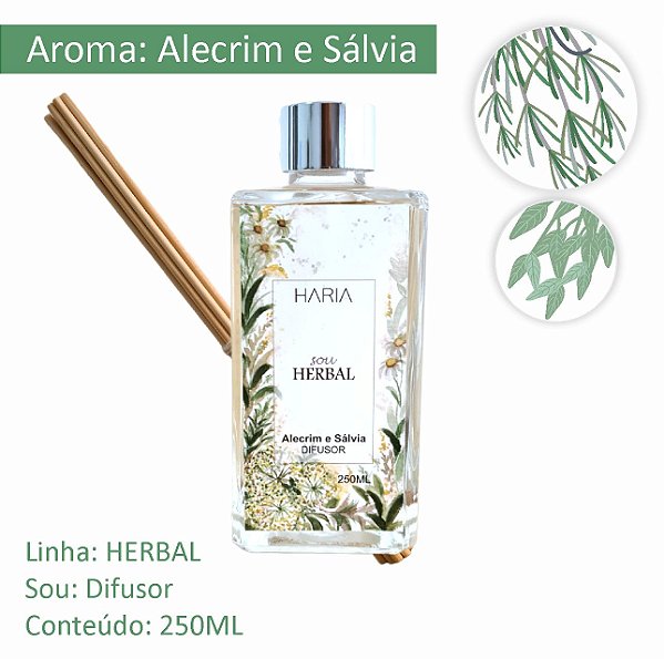 Difusor de Varetas Alecrim 250ML