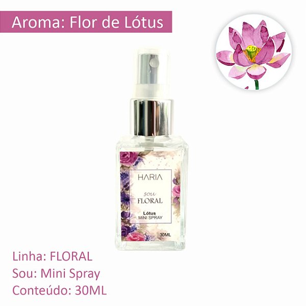 Mini Spray Flor de Lótus 30ML