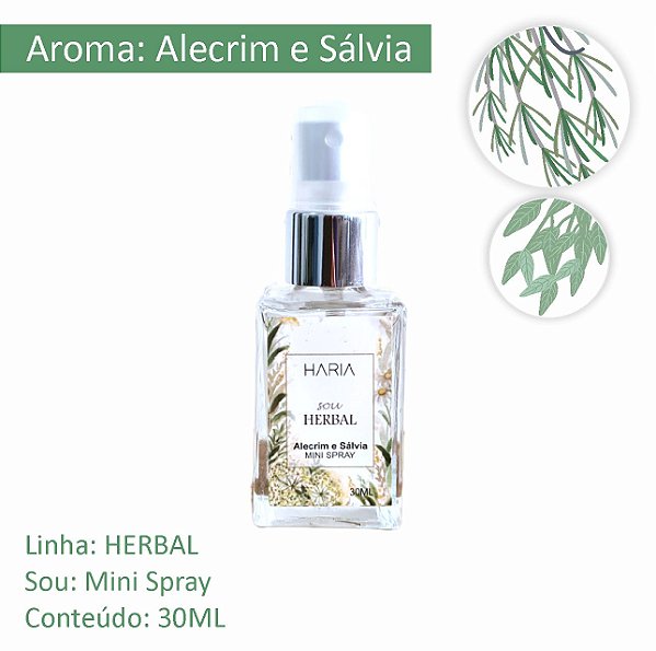 Mini Spray Alecrim 30ML