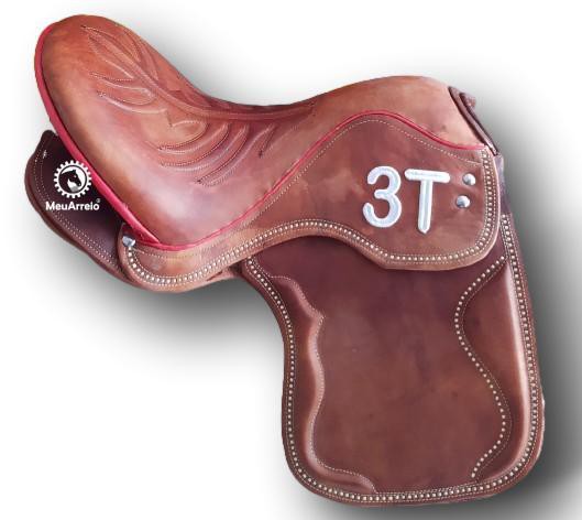 Sela Gel Profissional Vaquejada Couro de Bode