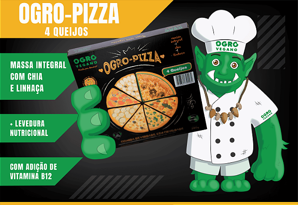 Ogro-Pizza 4 Queijos