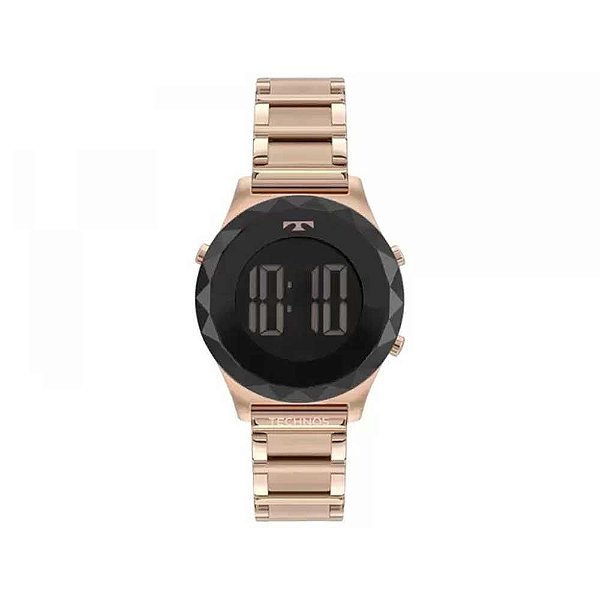 Relógio Feminino Technos Elegance BJ3851AC/4P - Rosê/Preto