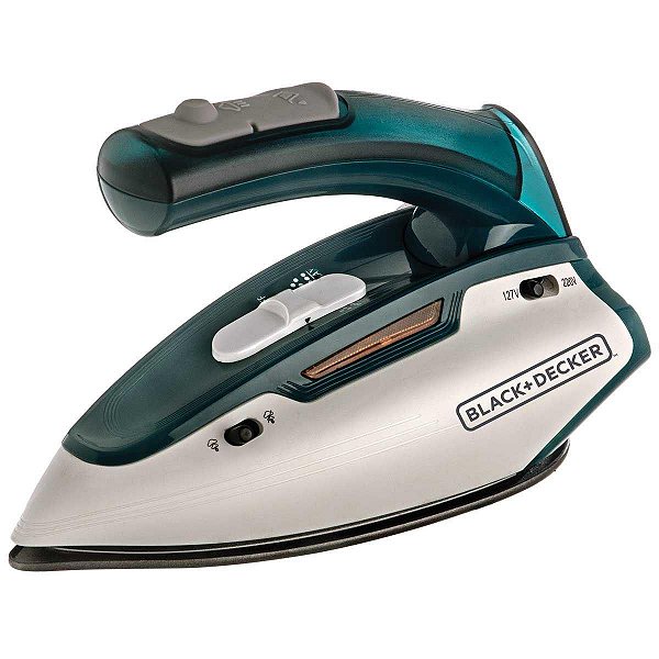 Mini Ferro De Viagem 777 Black Decker Com Vapor Extra Bivolt