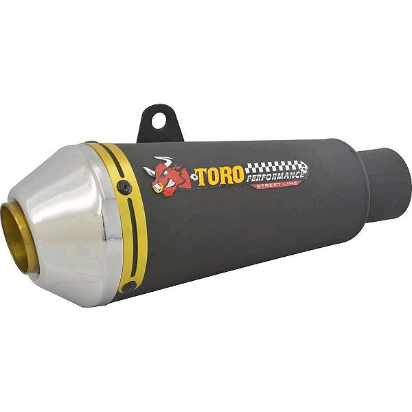 Escape Toro T-1 Fazer 250 2016/17 Cromado/Dourado 0050