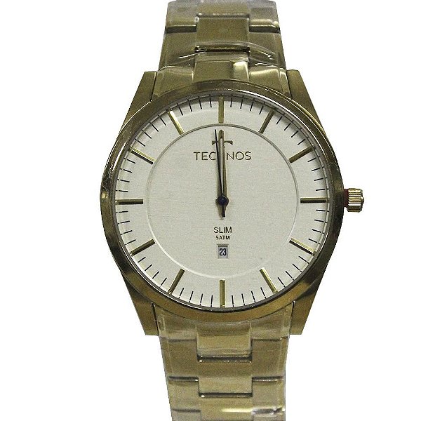 Relógio Analógico Masculino Technos GM10YF/4X - Dourado