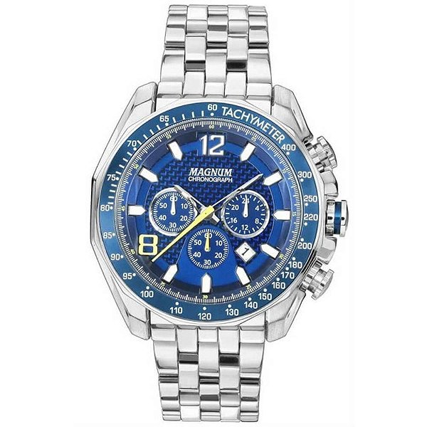 Relógio Masculino Magnum MA32167F Prata