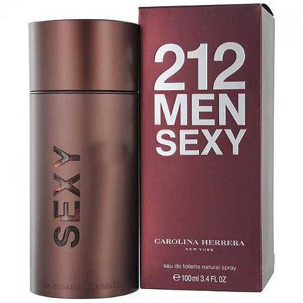 Perfume Masculino 212 Men Sexy Edt Carolina Herrera 100ml