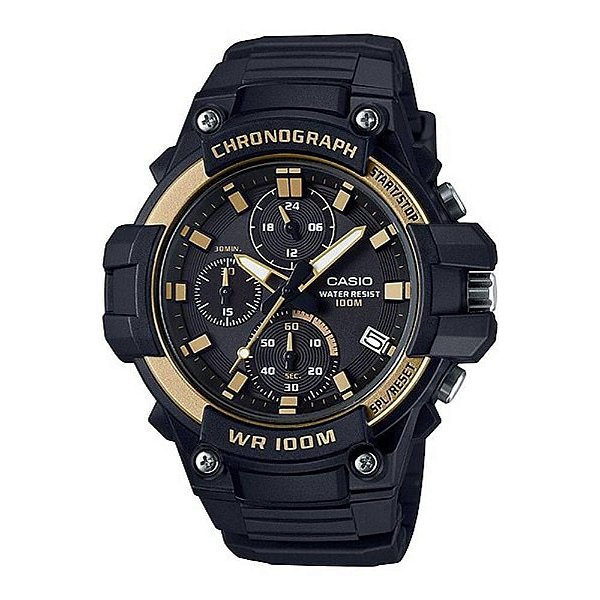Relógio Masculino Casio MCW-110H-9AVDF - Preto