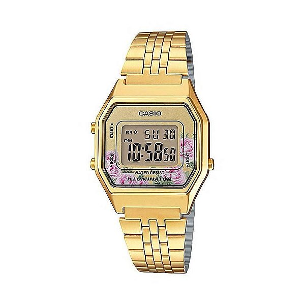 Relógio Feminino Casio Vintage LA680WGA-4CDF - Dourado