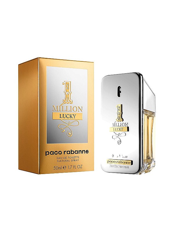 Perfume Masculino Paco Rabanne One Million Lucky EDT - 50ml