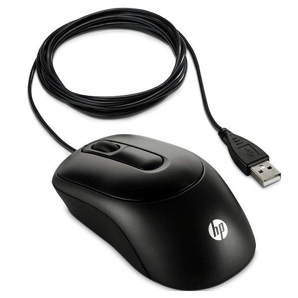 Mouse HP Usb X900 1000DPI V1S46AA - Preto
