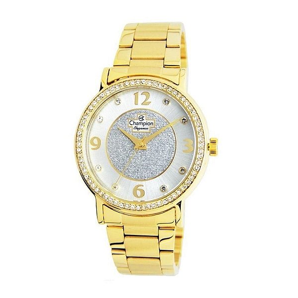 Relógio Feminino Champion Analógico CN25752H - Dourado