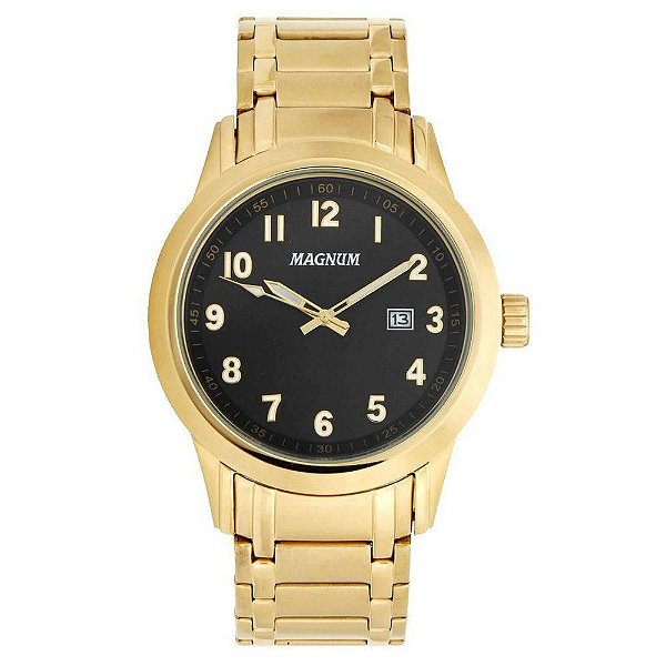 Relógio Masculino Magnum Analógico MA33282U - Dourado