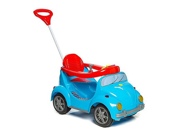 Carrinho de Passeio Calesita com Pedal 1300 Fouks 0998 Azul