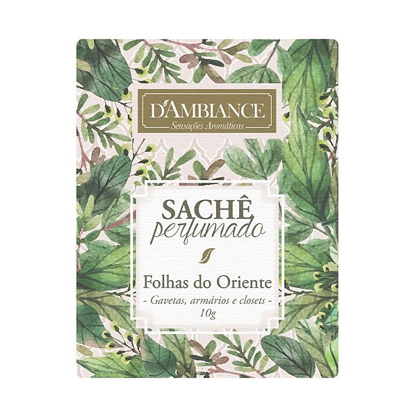 Sachê Perfumado Dambiance Folhas do Oriente - 10g