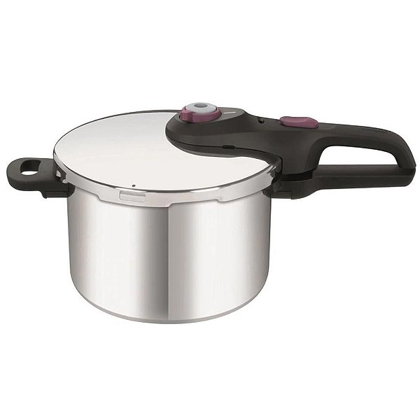 Panela de Pressão Rochedo com Cesta 6L PPFE - Inox