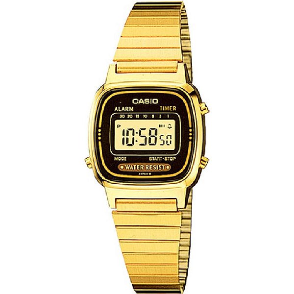 Relógio Feminino Casio Vintage LA670WGA-1DF - Dourado