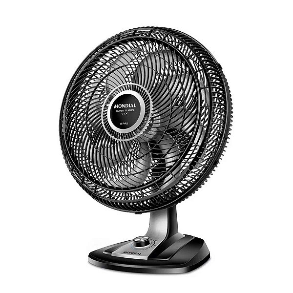 Ventilador Mondial Turbo 50cm VTX-50-8P Preto - 127V