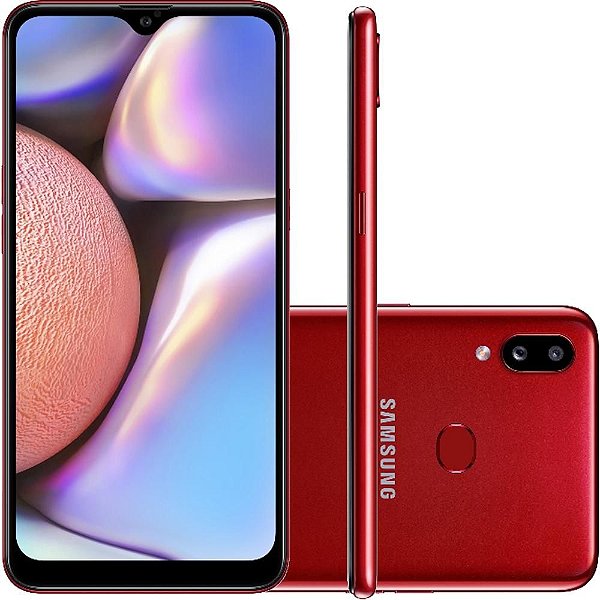 Smartphone Samsung Galaxy A10S 32GB Dual 6.2” 13MP - Vermelho