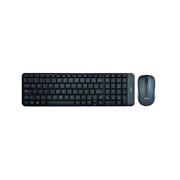 Kit Teclado + Mouse Blend sem fio TM-404 OEX - Cinza