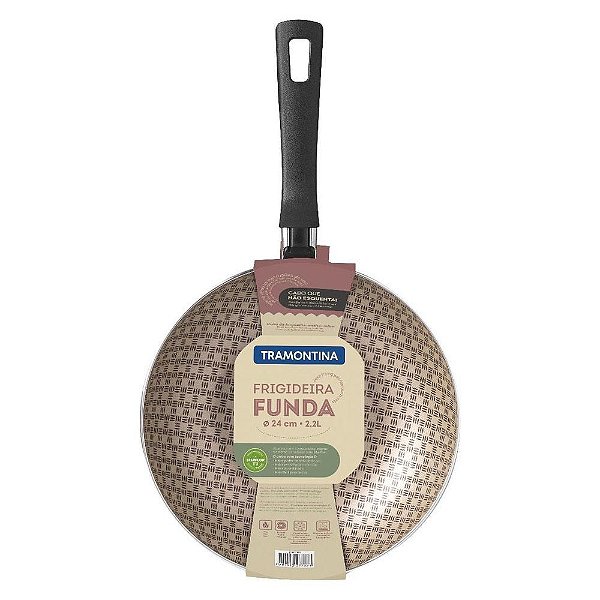 Frigideira Funda Tramontina 24cm Vermelha - Ref.27817/026