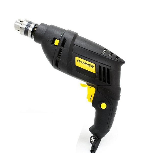 Furadeira com Impacto Hammer 700W FI-7000 Preto - 127V