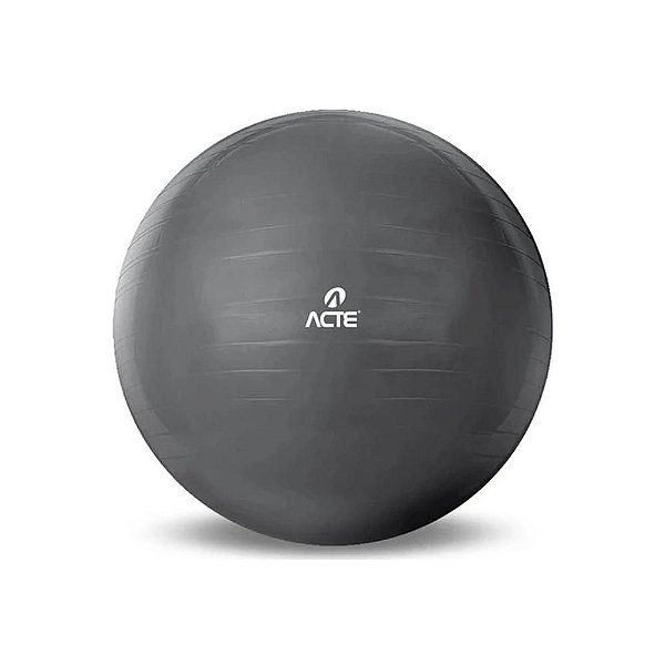 Bola De Ginastica Acte Gym Ball 85cm T9-85 - Chumbo