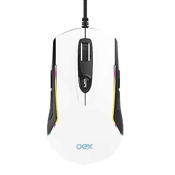 Mouse Gamer USB OEX Arctic MS316 - Branco