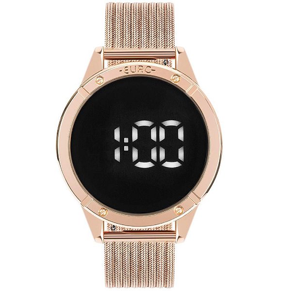 Relógio Feminino Digital EURO EUBJ3912AB/4F - Rosé