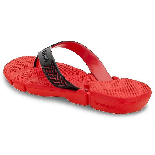 Chinelo Masculino Havaianas Power 2.0 Vermelho - 41/42