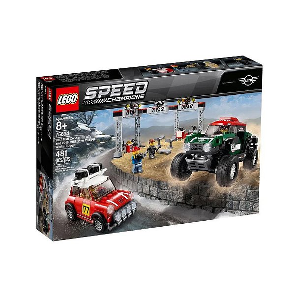 LEGO Speed Champions Mini Cooper S e Mini John Cooper 75894