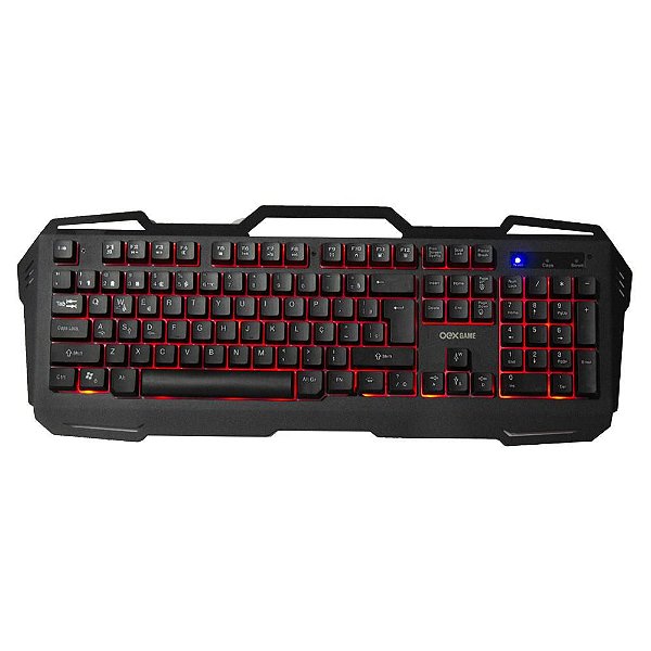 Teclado OEX Fusion Reloaded TC-204 ABNT2 - Preto