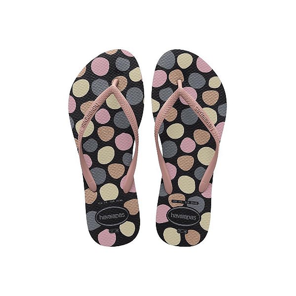 Chinelo Havaianas Slim Retro Rosa Ballet/Rosa - 39/40