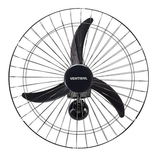 Ventilador de Parede Ventisol 60cm 1200820 Preto - Bivolt