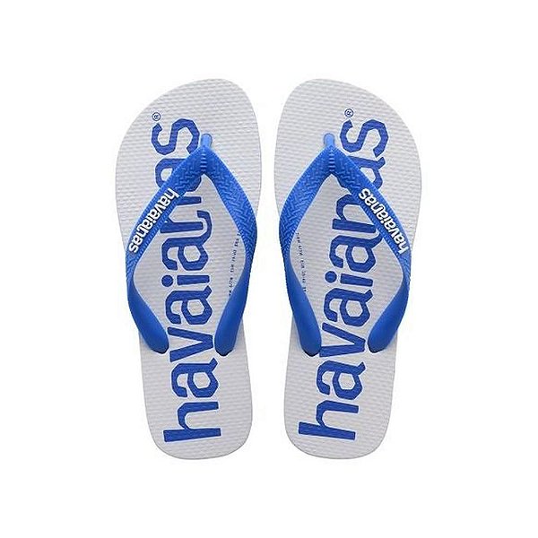 Chinelo Havaianas Top Logomania 2 Azul Estrela - 43/44
