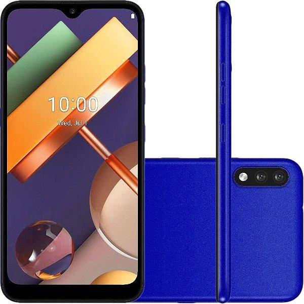 Smartphone LG K22+ 64GB LM-K200BAW 13MP+2MP - Azul