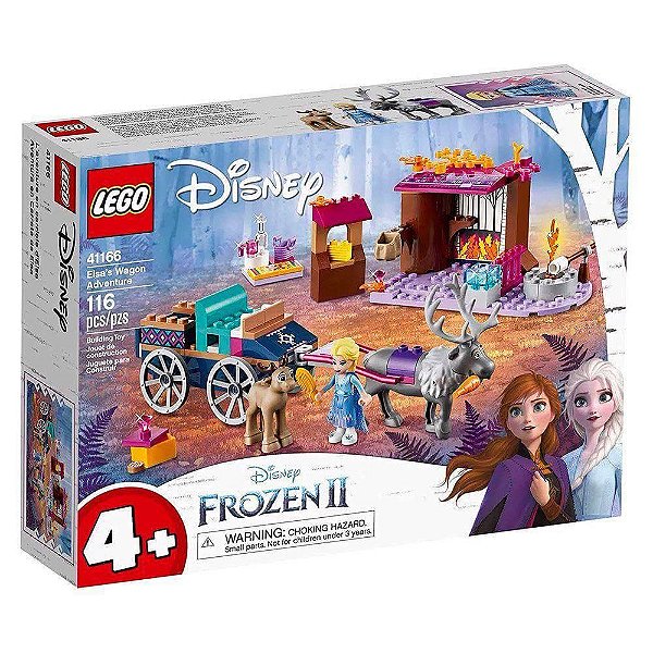 LEGO Disney Frozen II A Aventura em Caravana da Elsa - 41166