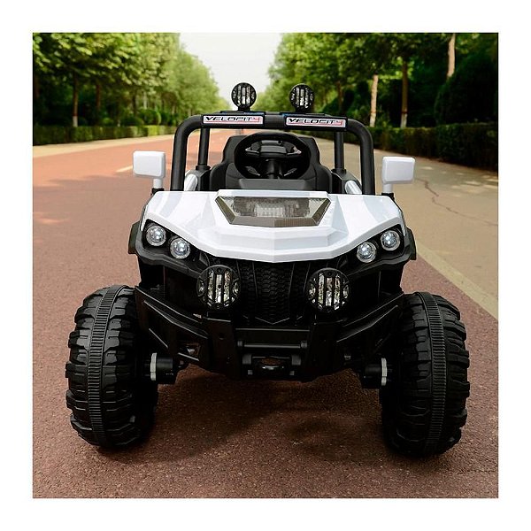 Quadriciclo Infantil Brinqway 2 Assentos BW-085BR - Branco