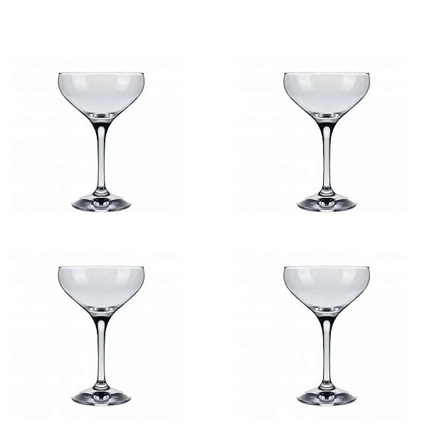 Conjunto de 4 Taças Nadir Mistic Dry Martini - 220ml