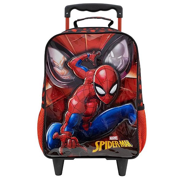 Mochila Escolar de Carrinho Xeryus Spider-Man - 9470