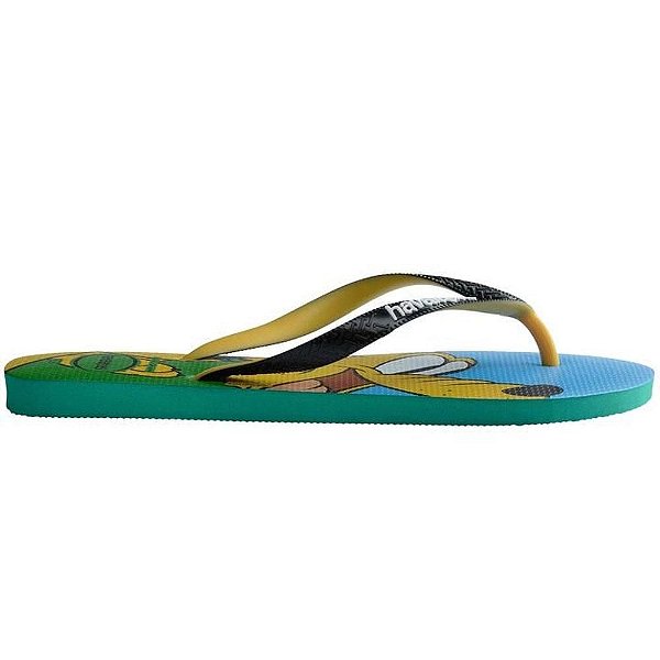 Chinelo Havaianas Disney Stylish Verde Tropical - 31/32