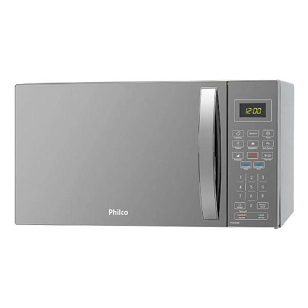 Micro-Ondas Philco PMO33E 32 Litros Espelhado/Cinza - 127V