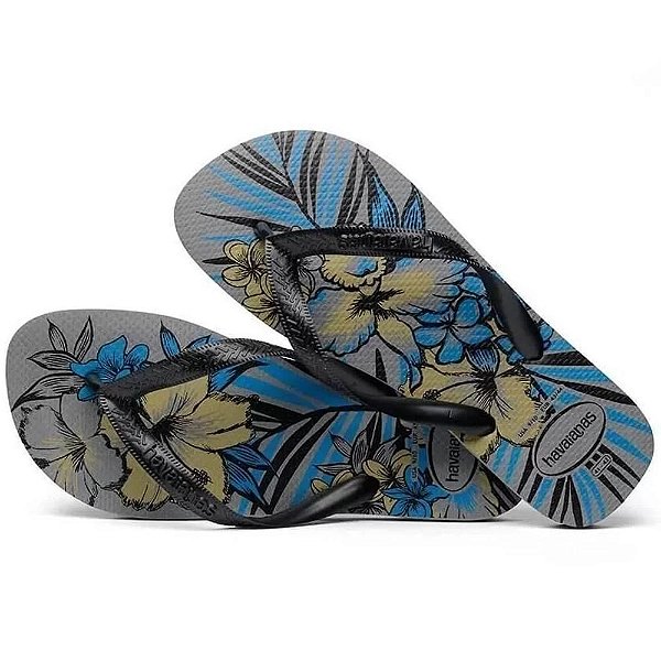 Chinelo Havaianas Aloha Cinza - 41/42