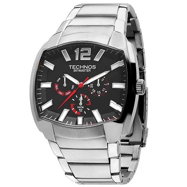 Kit Relógio Masculino Technos - 6P29AEW/K1P Prata