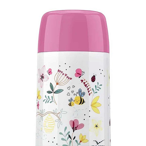 Garrafa Térmica Infantil Invicta Firenze 250ml - Rosa