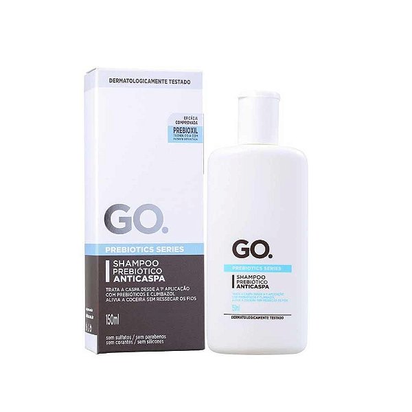 Shampoo Prebiótico Anticaspa GO 150ml