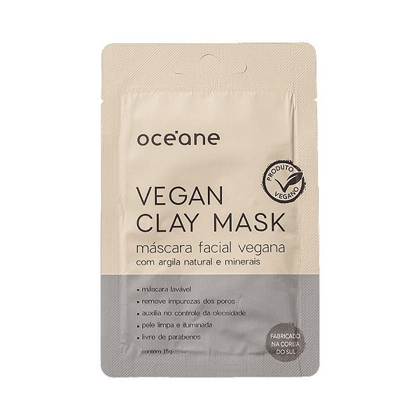 Máscara Facial Océane Vegan Clay 15g