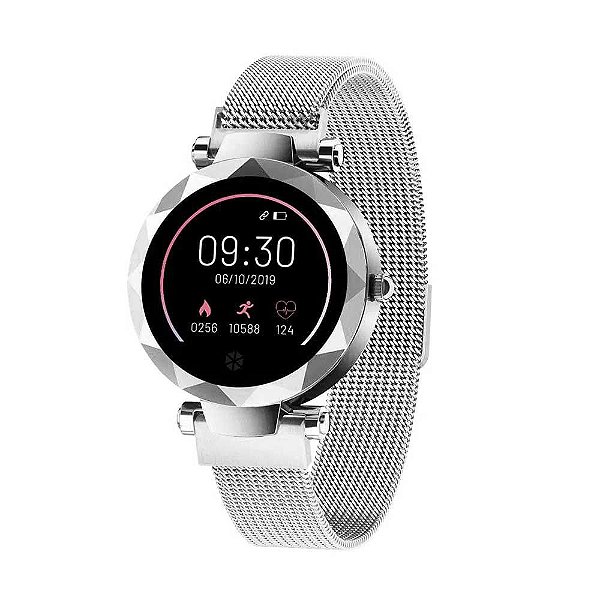 Smartwatch Paris ES384 Atrio - Prata