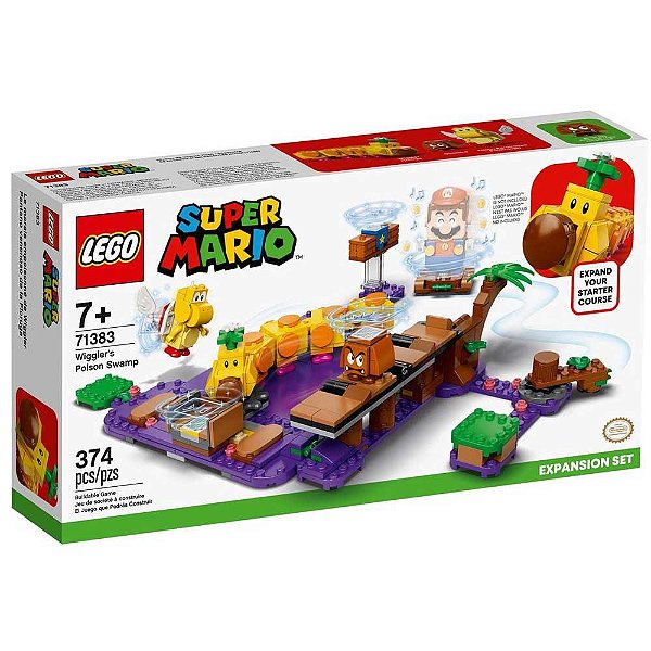 LEGO Mario Set de Expansão Pantano Venenoso de Wiggler Ref71383