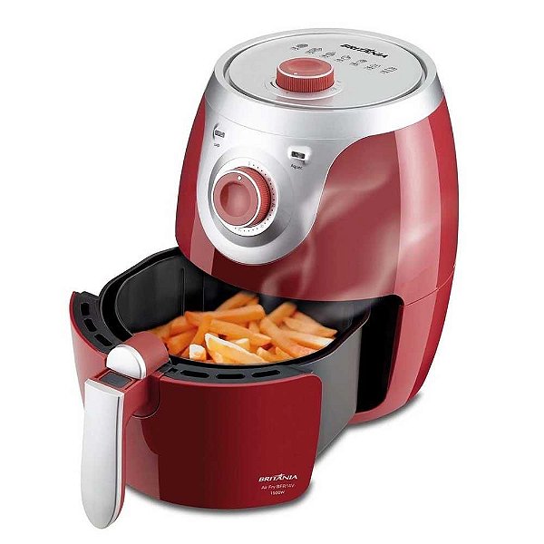 Fritadeira Air Fryer Britânia BFR14V 4,2L Vermelho - 127V